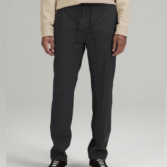 lululemon athletica Other - LULULEMON Men's Great Wall Pants 32" Gray Black Size Large